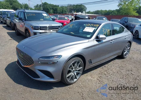 2024 Genesis G70 2.5T Awd из США, поврежденный, VIN KMTG34SC0RU137774